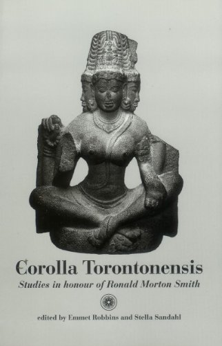 Corolla Torontonensis: Studies in Honour of Ronald Morton Smith