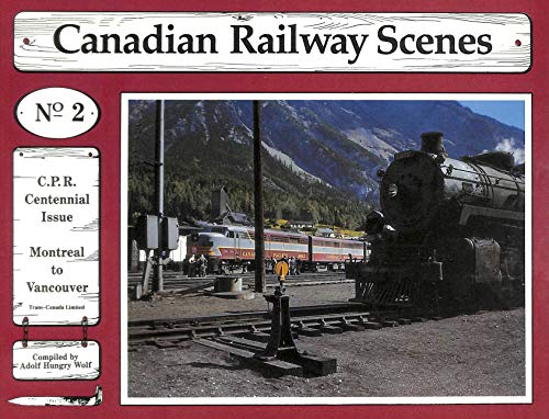 Imagen de archivo de Canadian Railway Scenes: 002 a la venta por Wonder Book