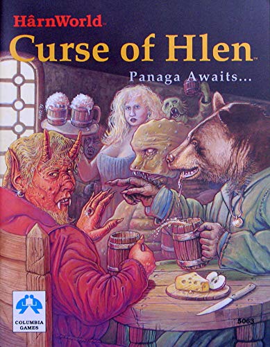 Imagen de archivo de Panaga #3 - Curse of Hlen (Harn - Modules) a la venta por Noble Knight Games