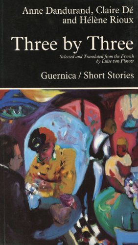 Beispielbild fr Three by Three: Short Stories (Prose Series 18) zum Verkauf von Eric James