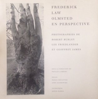 Stock image for Frederick Law Olmsted en perspective for sale by Alplaus Books