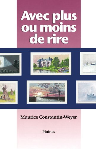 Stock image for Avec Plus Ou Moins de Rire for sale by Ammareal