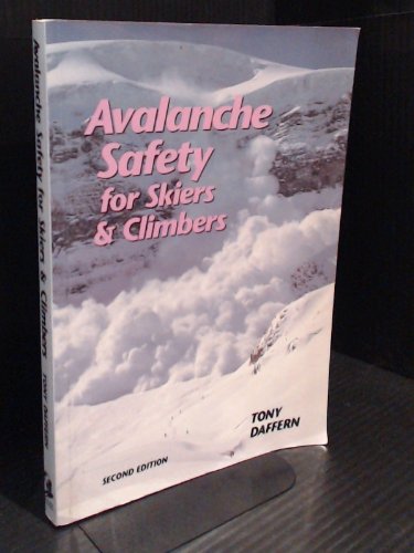 Beispielbild fr Avalanche Safety for Skiers and Climbers zum Verkauf von medimops