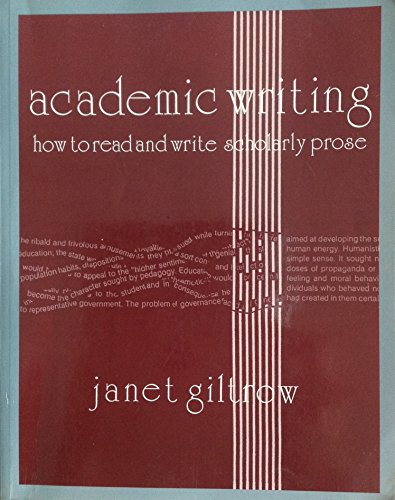 9780921149620: Academic Writing: How to Read and Write Scholarly Prose