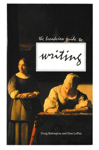 9780921149767: The Broadview Guide to Writing