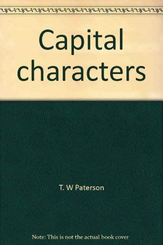 9780921271123: Title: Capital characters A celebration of Victorian ecce