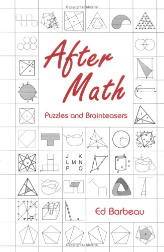 Stock image for After Math: Puzzles and Brainteasers for sale by SecondSale