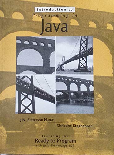 Beispielbild fr Introduction to Programming in Java zum Verkauf von Better World Books