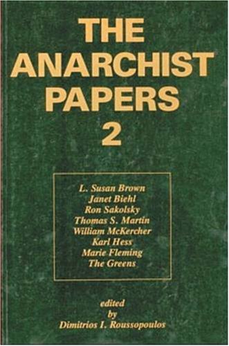 Beispielbild fr Anarchist Papers 2 zum Verkauf von Book Bear