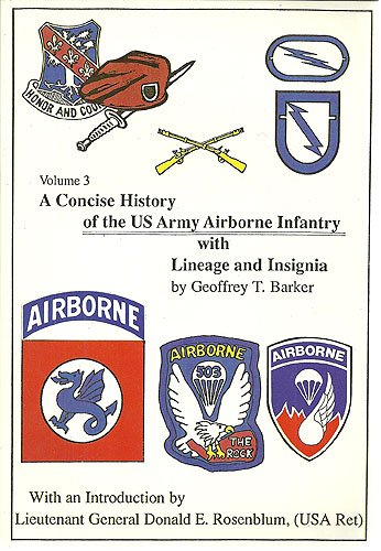 Beispielbild fr A Concise History of the U.S. Army Airborne Infantry (Concise History Series) zum Verkauf von HPB-Emerald