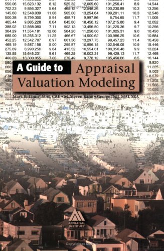 Beispielbild fr A Guide to Appraisal Valuation Modeling zum Verkauf von Better World Books: West