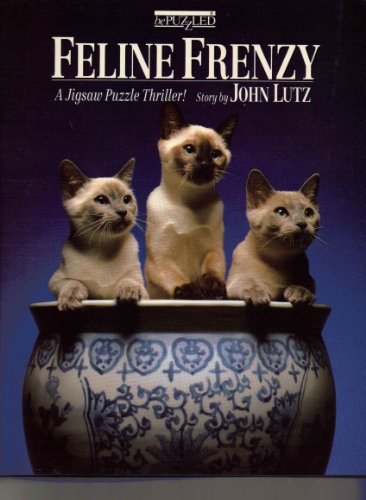 Feline Frenzy/Book and Puzzle (9780922242221) by Lutz, John