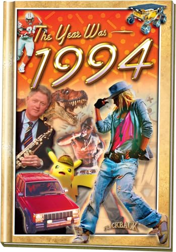 9780922658459: "The Year Was 1994" Hardcover Mini Book: 30th Birthday Gift