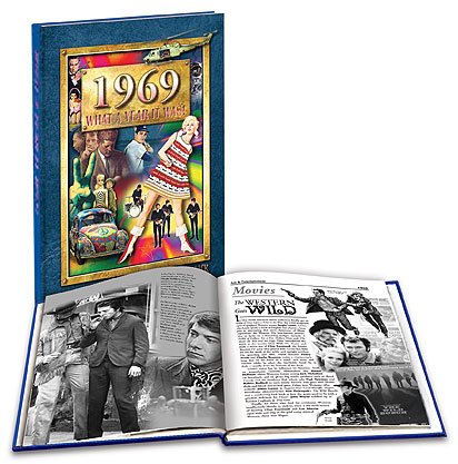 Stock image for 1969 What A Year it Was: 50th Birthday or Anniversary Hardcover Coffee Table Book for sale by Goodwill Books