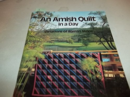 Beispielbild fr An Amish Quilt in a Day - Variations of Roman Stripe zum Verkauf von Wonder Book