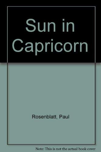 Imagen de archivo de The Sun in Capricorn a la venta por Flips Fine Books