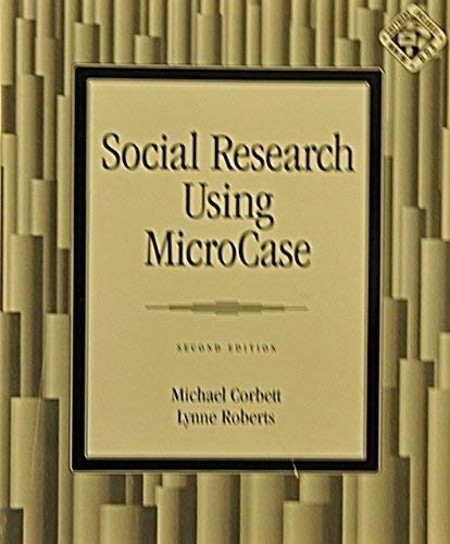 Imagen de archivo de Contemporary Social Research Methods : with Social Research Using MicroCase. 2nd edition. Includes Disk a la venta por Bingo Used Books