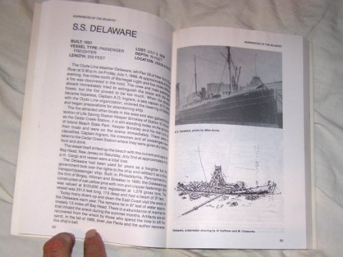 9780923155124: Shipwrecks of the Atlantic: Montauk to Cape May