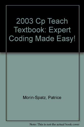 9780923369767: 2003 Cp "Teach" Textbook: Expert Coding Made Easy!
