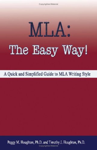 Beispielbild fr MLA: The Easy Way! zum Verkauf von SecondSale
