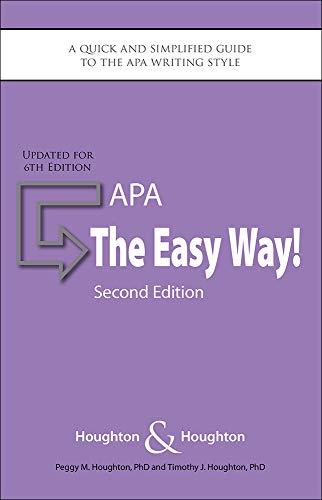 Stock image for APA: The Easy Way!: Updated for the APA 6th Edition for sale by BooksRun