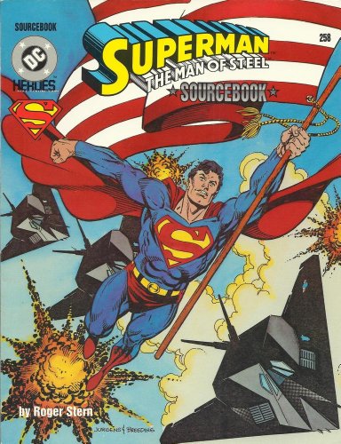 Beispielbild fr Superman: the Man of Steel Sourcebook (DC Heroes RPG) zum Verkauf von Ergodebooks