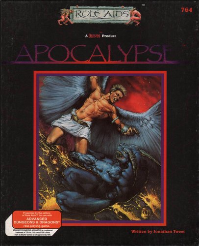 Apocalypse: AD&D (Role Aids) Accessory [Box Set] (9780923763978) by Jonathan Tweet