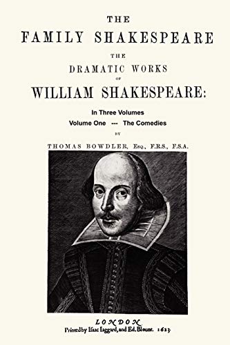 Stock image for The Family Shakespeare, Volume One, the Comedies for sale by ThriftBooks-Dallas