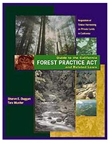 Imagen de archivo de Guide to the California Forest Practice Act and Related Laws: a la venta por Save With Sam