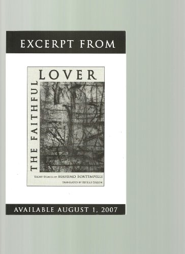 Beispielbild fr The Faithful Lover zum Verkauf von Wonder Book