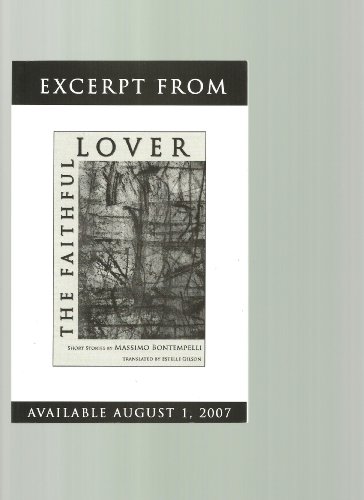 Stock image for The Faithful Lover for sale by Revaluation Books