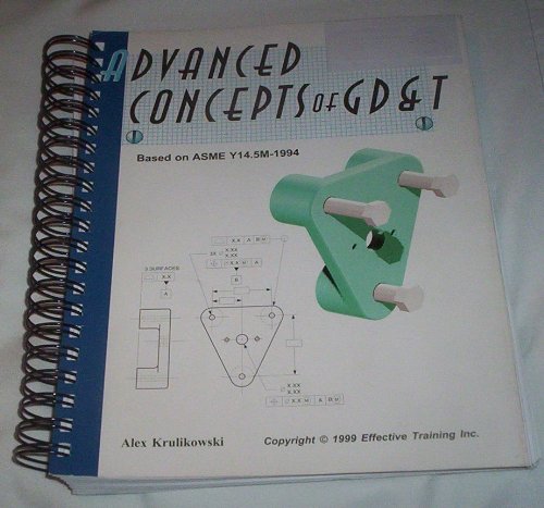 9780924520259: Advanced Concepts of GD&T Based on ASME Y14.5M-1994