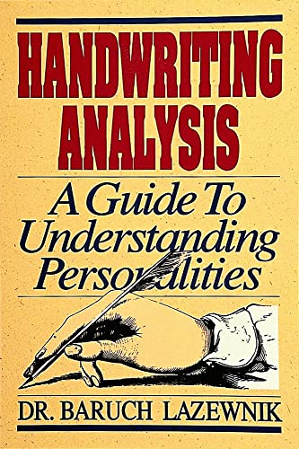 Beispielbild fr Handwriting Analysis: A Guide to Understanding Personalities zum Verkauf von Zoom Books Company