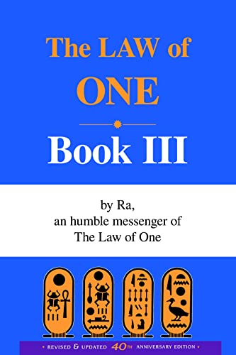 Beispielbild fr The Law of One, Book 3 (The Law of One, 3) zum Verkauf von HPB-Red
