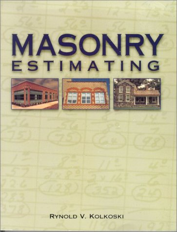 9780924659744: Masonry Estimating