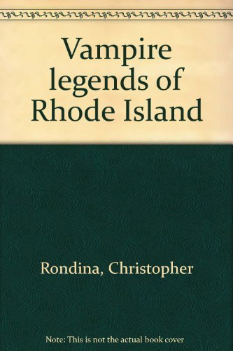 Imagen de archivo de Vampire Legends of Rhode Island a la venta por BooksRun