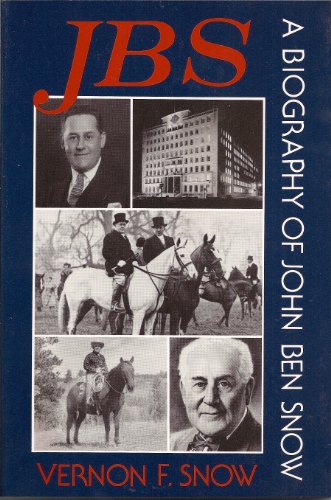 Beispielbild fr JBS: A Biography of John Ben Snow zum Verkauf von Bank of Books