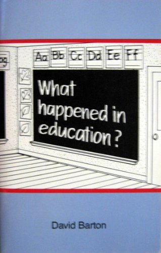 Stock image for What Happened to Education for sale by Gulf Coast Books