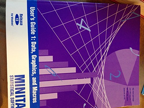Stock image for Minitab User's Guide 1: Data Graphics and Macros (Release 13 for Windows) for sale by Better World Books