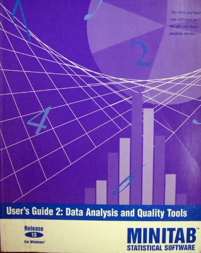 Beispielbild fr Data Analysis and Quality Tools User's Guide 2 zum Verkauf von Better World Books