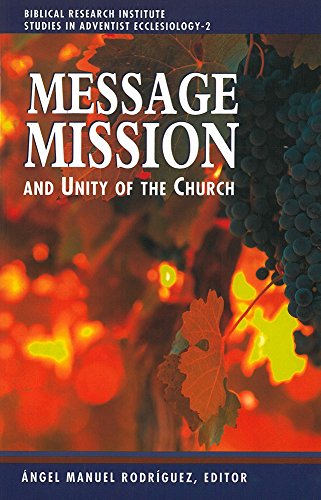 Beispielbild fr Message, Mission, and Unity of the Church zum Verkauf von suspiratio - online bcherstube