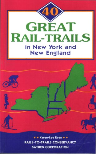 Beispielbild für 40 Great Rail-Trails in New York and New England zum Verkauf von Wonder Book