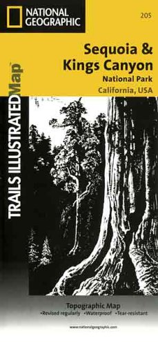 Trails Illustrated National Parks Sequoia & Kings Canyon (9780925873057) by National Geographic Society