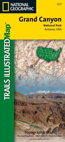 9780925873071: Grand Canyon National Park (Trails Illustrated - Topo Maps USA S.) [Idioma Ingls]: No. 207