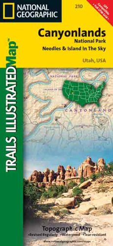 Stock image for National Geographic, Trails Illustrated, Canyonlands National Park/Needles & Island in the Sky: Utah, USA (Trails Illustrated - Topo Maps USA) for sale by HPB-Ruby