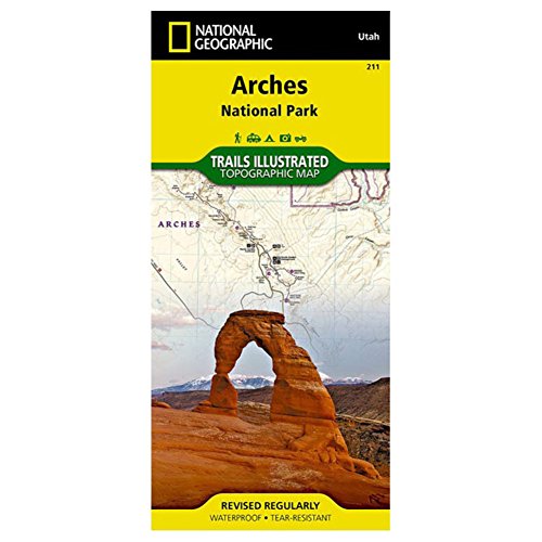 Stock image for Arches Nat. Park 1:50 000 #211 for sale by HPB-Ruby