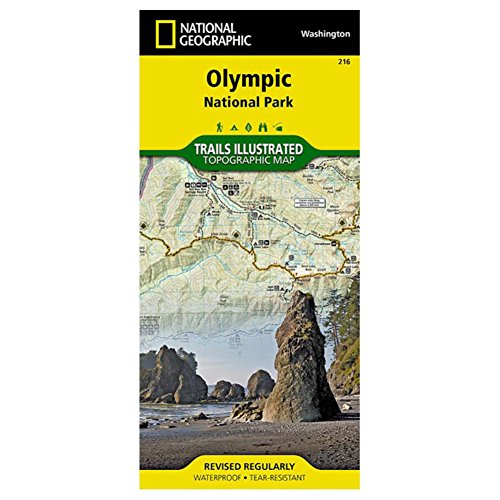 9780925873163: National Geographic Trails Illustrated Olympic National Park: Washington, USA