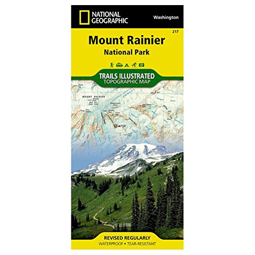 Stock image for National Geographic, Trails Illustrated, Mount Rainier National Park: Washington, USA (Trails Illustrated - Topo Maps USA) for sale by SecondSale