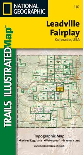 Beispielbild fr Leadville-Fingerplay (Folded Topographical Map) zum Verkauf von Half Price Books Inc.