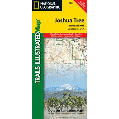 Stock image for National Geographic Trails Illustrated Joshua Tree: National Park California, USA (Trails Illustrated - Topo Maps USA) for sale by Ergodebooks